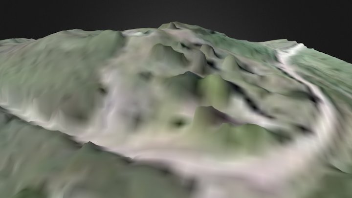 Fort Tereka, Noumea, New Caledonia 3D Model