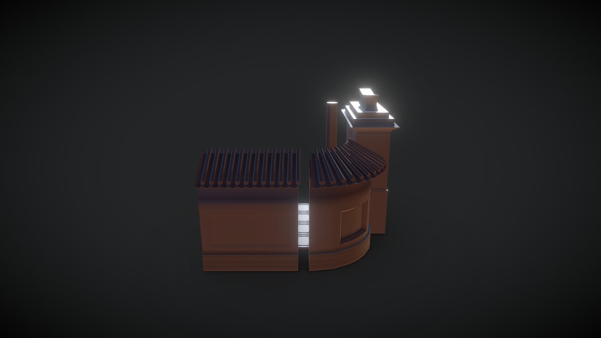 Chinese Modular Set - 3D model by shiyoun [1931b29] - Sketchfab