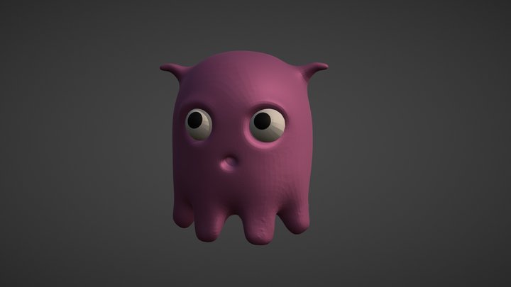 Flapjack Octopus 3D Model