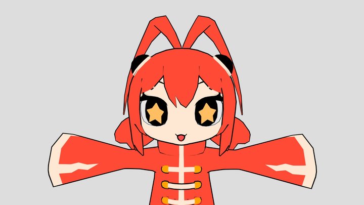 Lobster Chan 3D Model