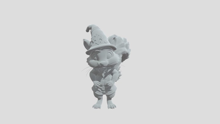 wiewiórka 3D Model
