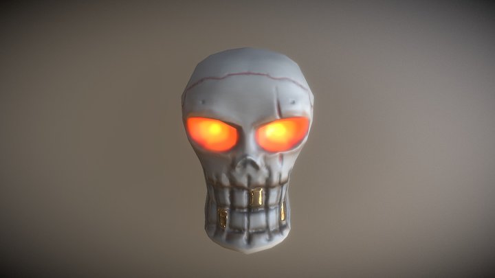 B2D1_Frantzen_Lucas_Skull 3D Model