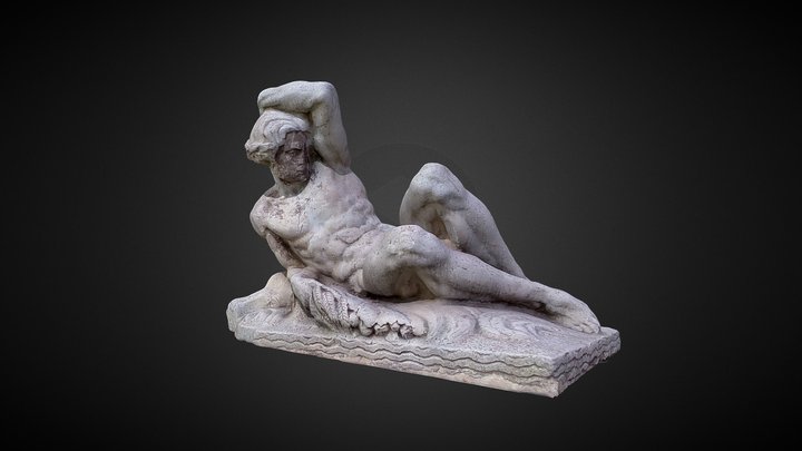 Alegoría Río Guadalquivir 3D Model