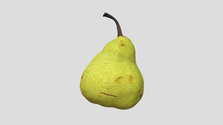 3D Scan - Pear 3D Model