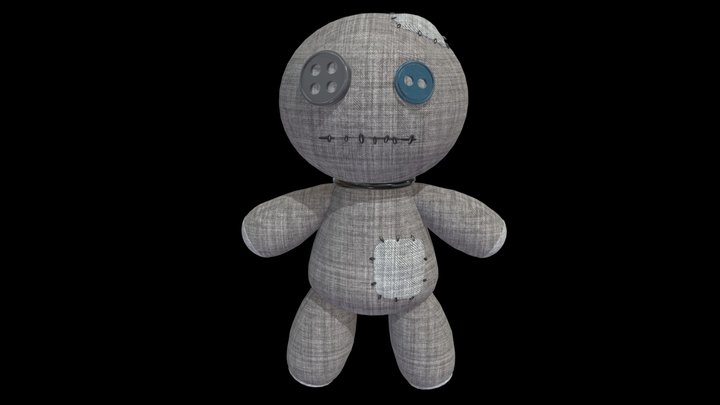 Voodoo Doll 3D Model