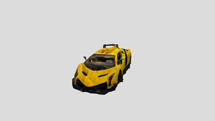 Toy Sport car 3D Model