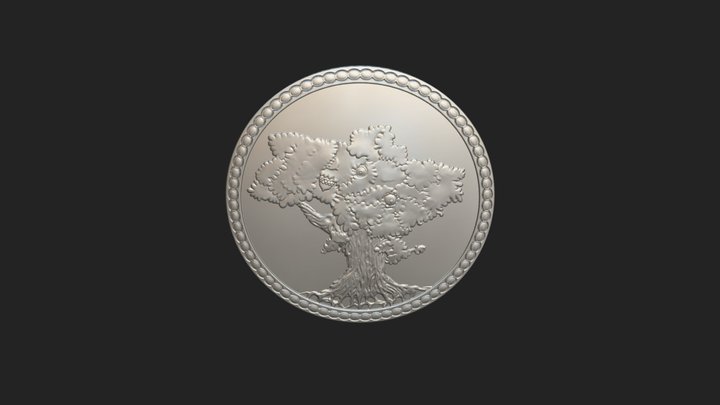 Coin_Kinburn_map1 3D Model
