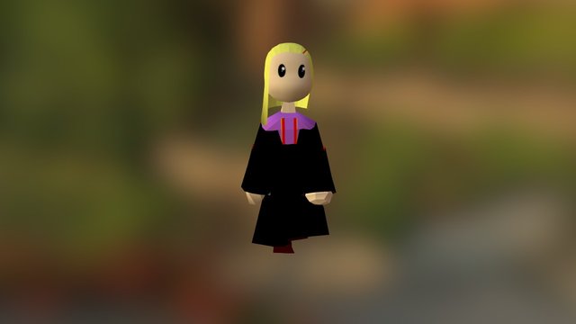 Wizard Apprentice 3D Model