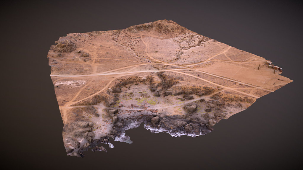 Mapeado Caleta El Toro 3d Mesh