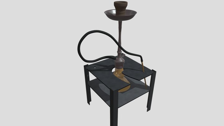 modelstol 3D Model