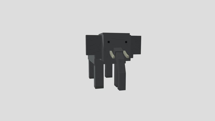 Elephant 3D Model