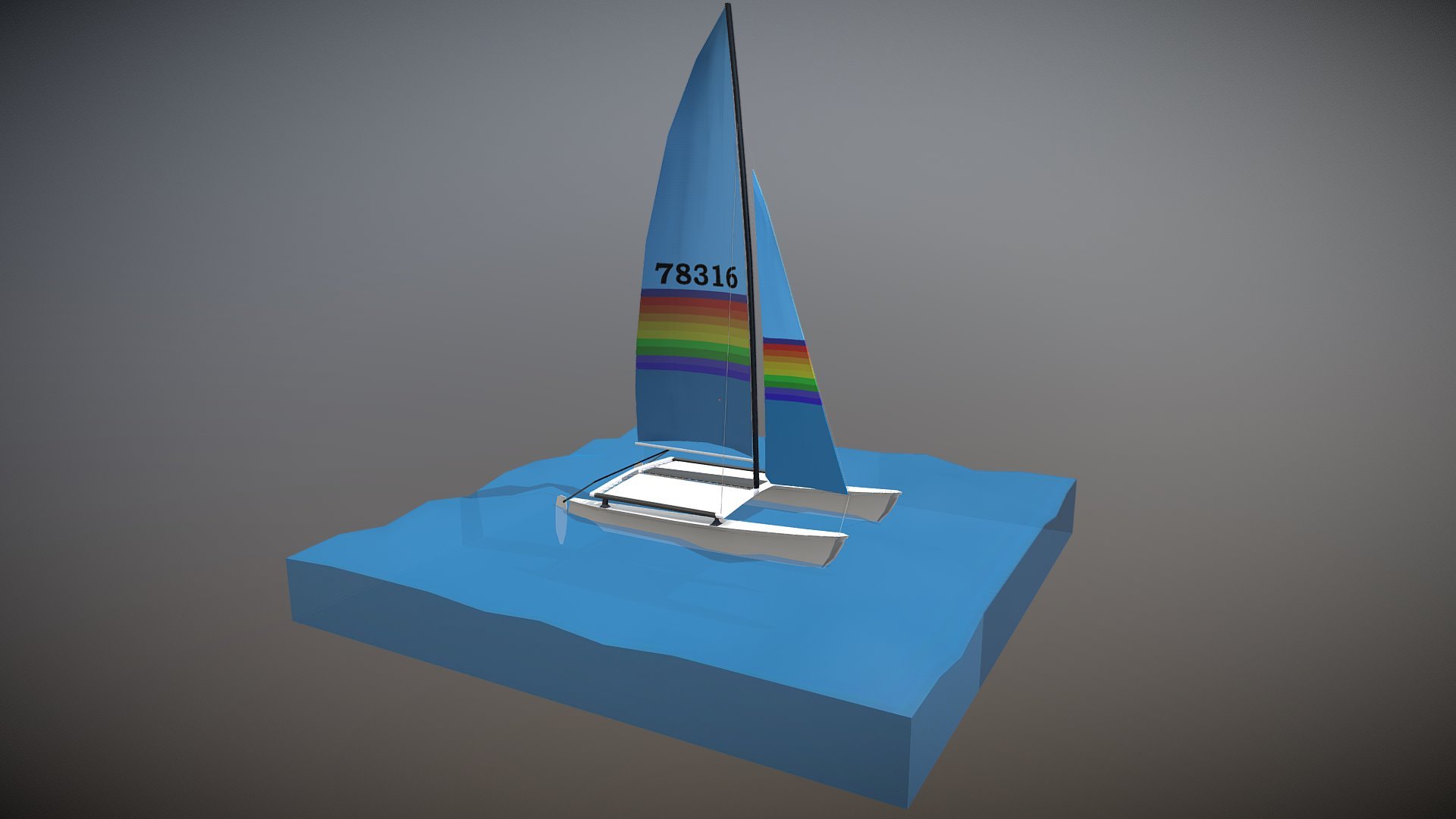 Hobie Cat Download Free 3D model by jboynton [193a57a] Sketchfab