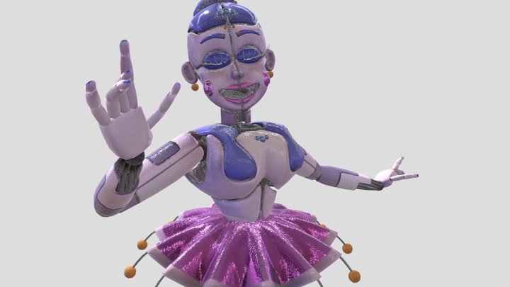 Ballora_-_fnaf_ar_special_delivery 3D Model