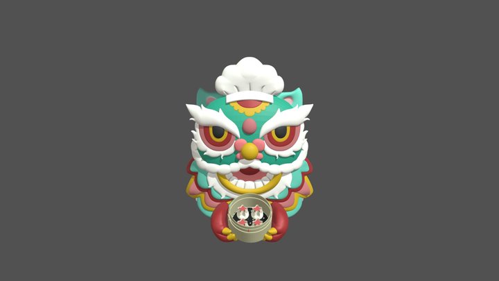lion-10-13- 3D Model