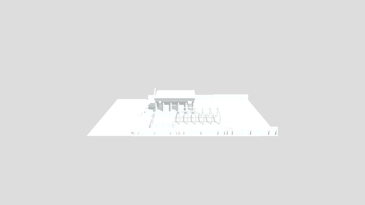 Greek City In The Sky 3D Model