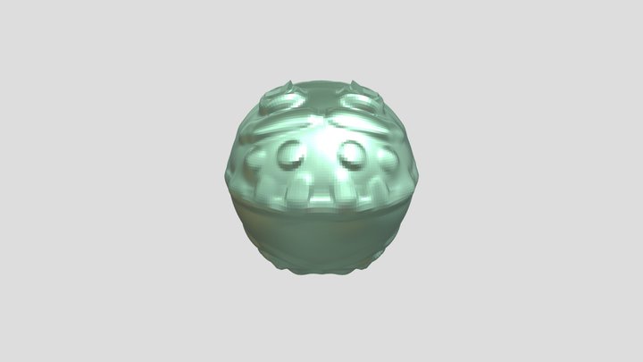 A Squishy Toy. 3D Model
