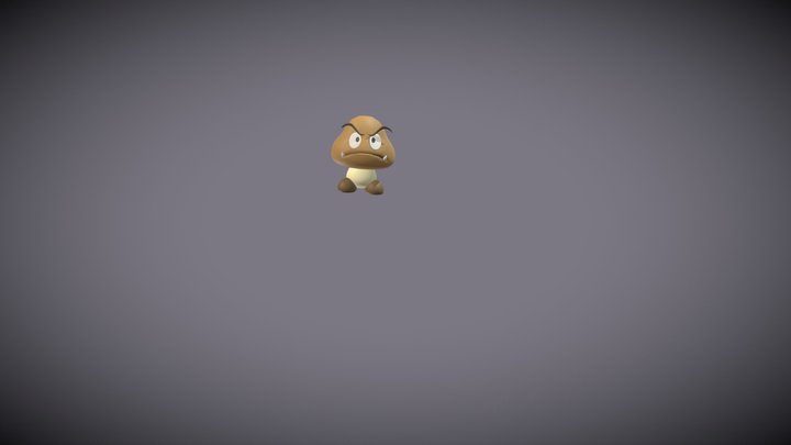 Goomba 3D Model