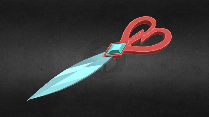 Dimentional scissors – Free 3D Model STL