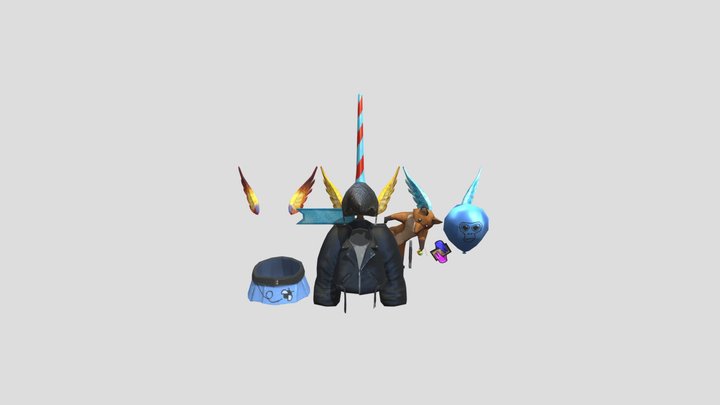 Cosmetics Update Share My Blocks GorillaTag 3D Model