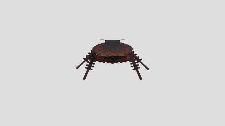 美洲大蠊 cockroach 3D Model