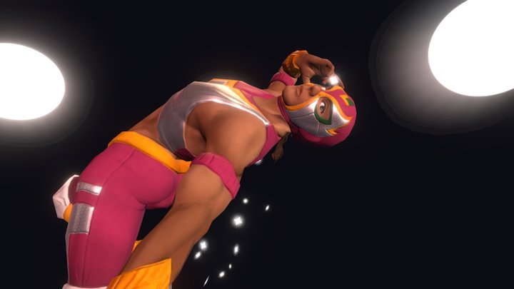 Stardust Glamour  | Esmeralda Bella 3D Model