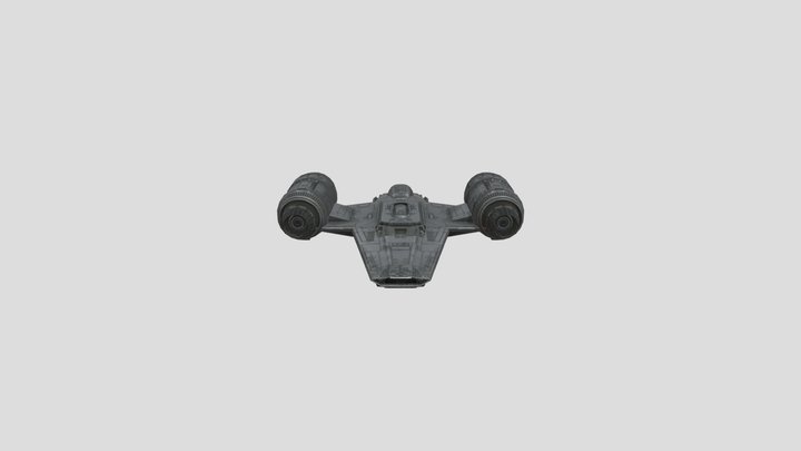 Razor Crest model 3D Model