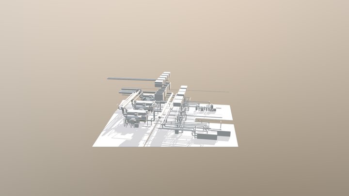 20181013-能源站综合模型 19-3D View-{3D} 3D Model