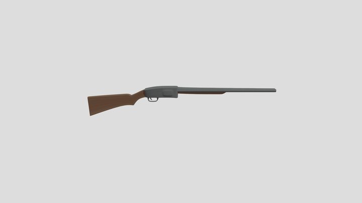 Shotgun 2 3D Model