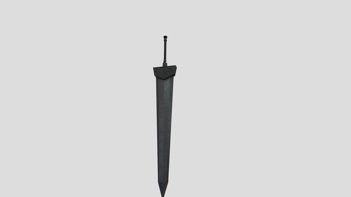 Two handed sword 3D Model