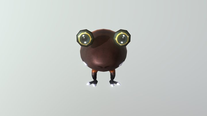 Bulborb (Low poly) 3D Model