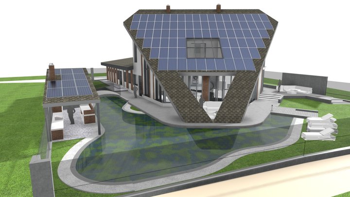 Cottage_T 3D Model