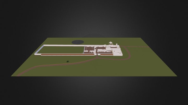 Hacienda Test 3D Model