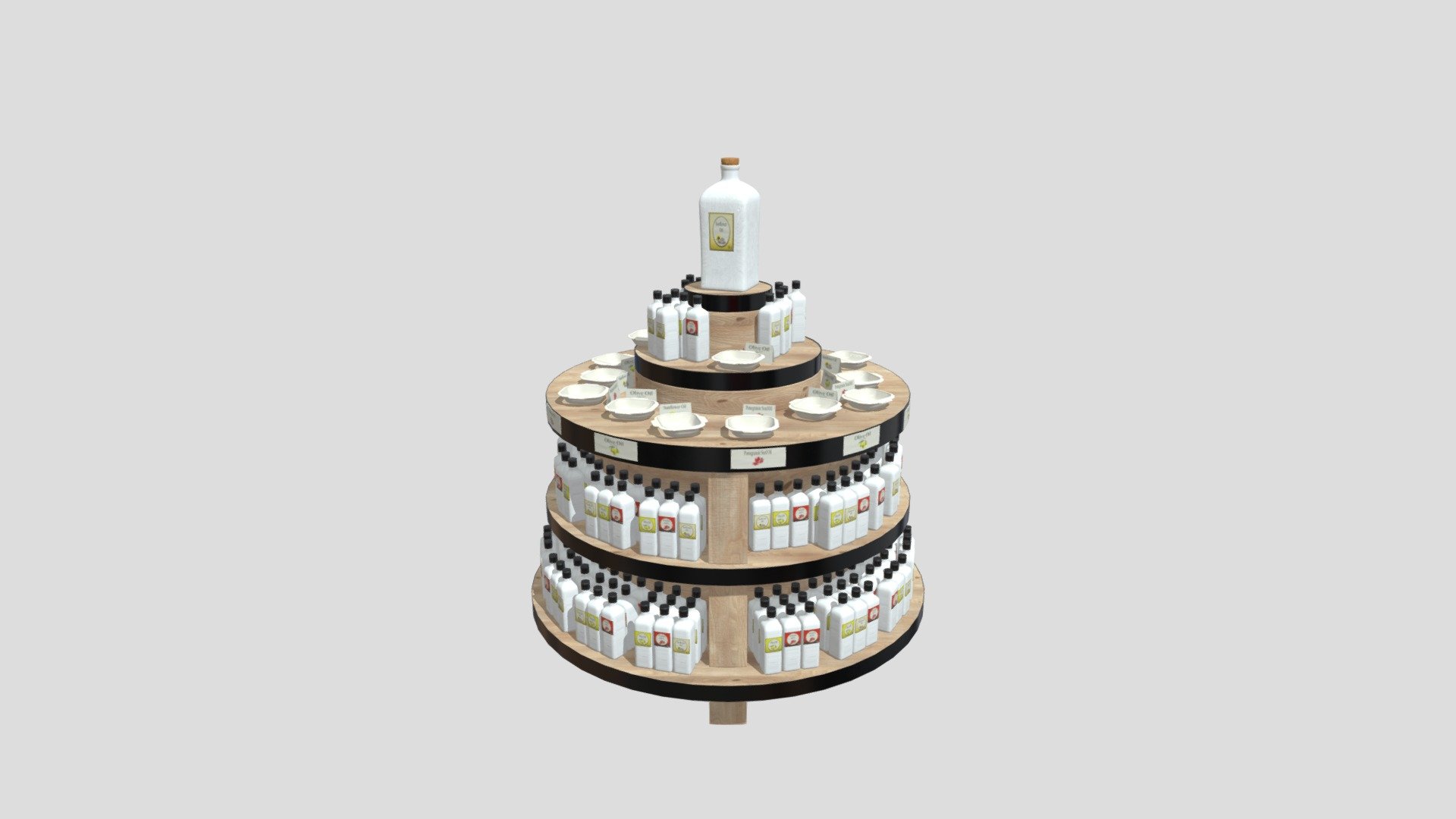store fixtures 8 AM259 Archmodel - Buy Royalty Free 3D model by ...