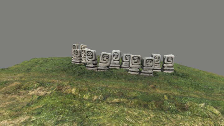 Necropolis for the Victims of Fascism 3D Model