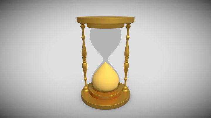 Hourglass 3D Model