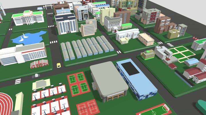 NCHU campus 3D Model