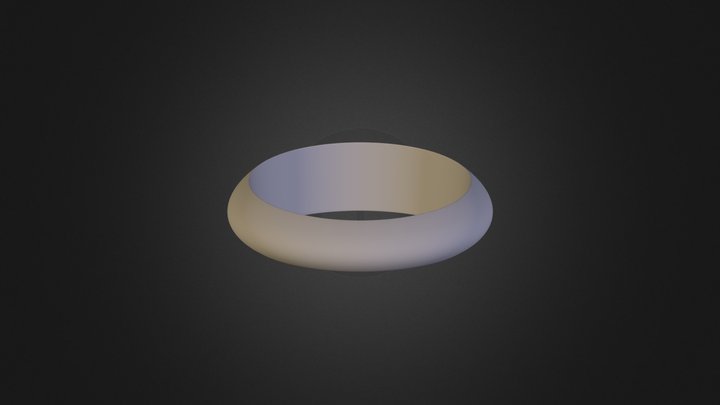 טבעת פשוטה 2 3D Model