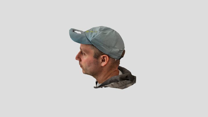 Jeanviet casquette trouée 3D Model