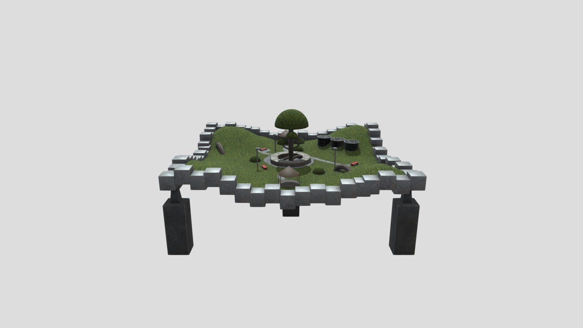 A Raised Park