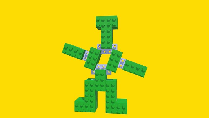 Como+ Halfduplo Robot Roboter 3D Model