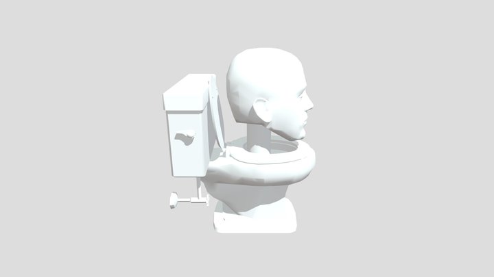 Skibidi Toilet 3D Model