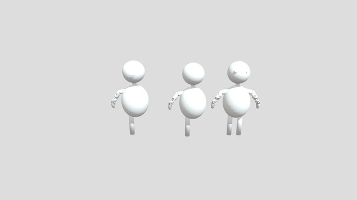 Bittu father model 3D Model