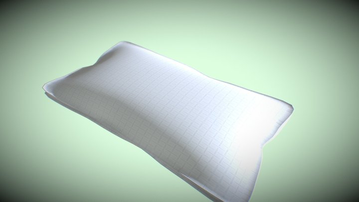 Bed Pillow 3D Model