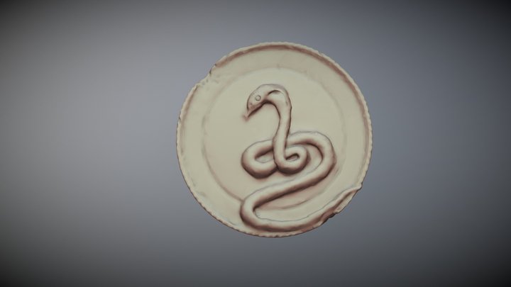 Demon Coin 3D Model