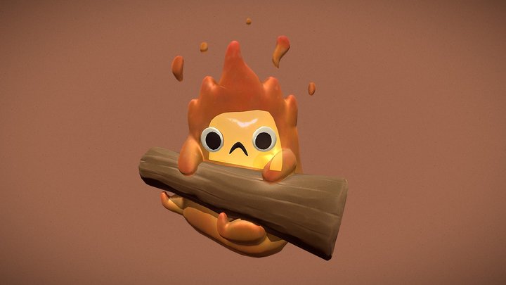 Calcifer 3D Model