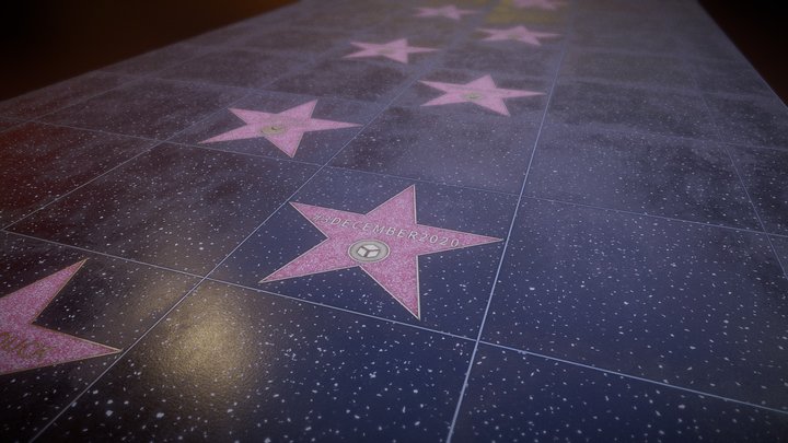3December 2020 - Walk Of Fame – Free 3D Model STL