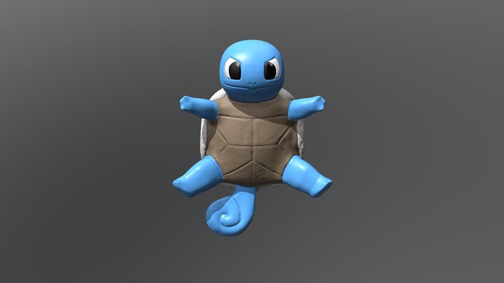 Squirtle 3D Model