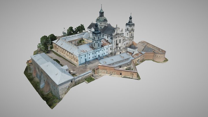 Twierdza NMP w Berdyczowie 3D Model