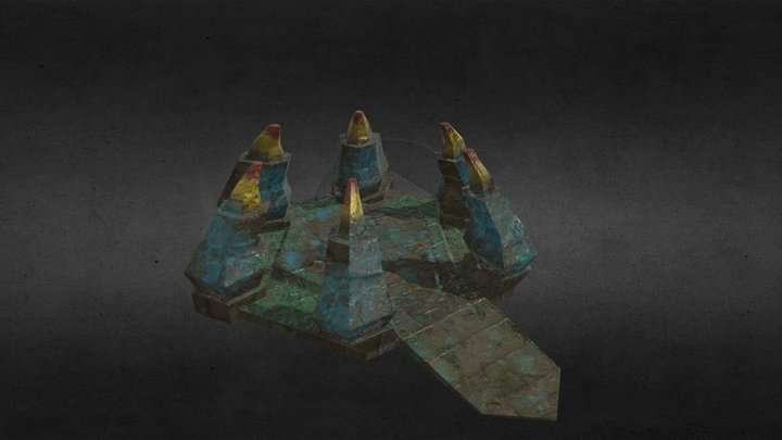 GameProps_Altar 3D Model