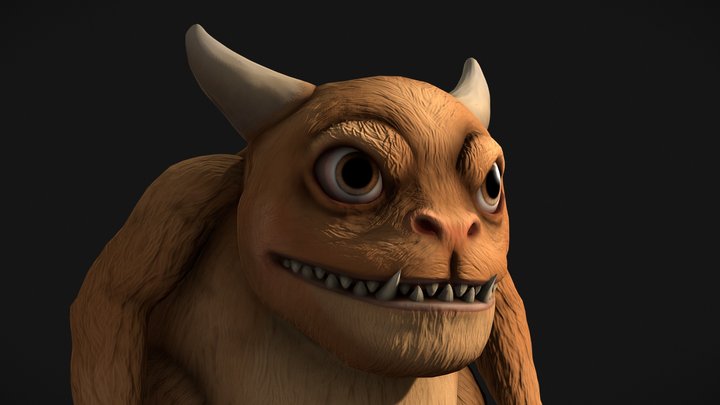 Monster 3D Model